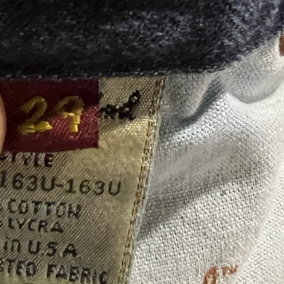 Women's 7 For All Mankind "A Pocket" Denim Blue Jeans Made In USA Pants - Picture 15 of 15